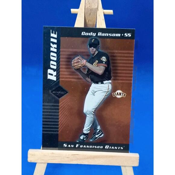 Cody Ransom Rookie #268 Leaf Limited 2001 Donruss SP 471/1000 - Picture 3 of 5